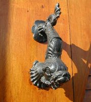dolphin hand knocker