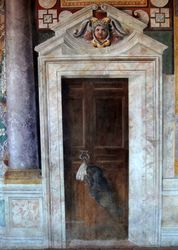 Porte en  Trompe l'Oeuil, Villa d'Este