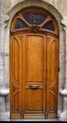Porte Art Nouveau , Nancy, France