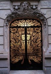 Porte Art Nouveau, Paris