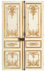 Double Porte d'IntÃ©rieur Louis XV 