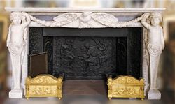 Emperor Room Chimneypiece, Fontainebleau