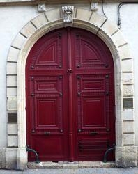 Porte d'EntrÃ©e de l'HÃ´tel Berbisey
