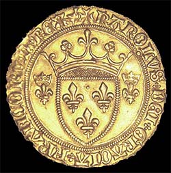 ecu aux armes de charles 7
