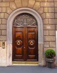 Portes XVIIIÃ¨me SiÃ¨cle, Rome