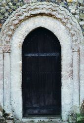 Porte MÃ©diÃ©vale de l'Eglise des All Saints