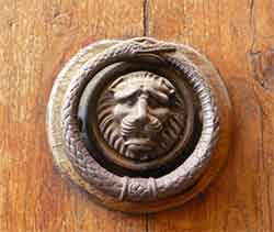 heurtoir de porte, albii