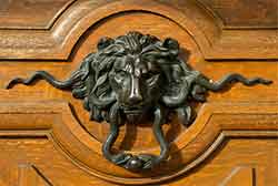 heurtoir lion paris 19ème siècle?