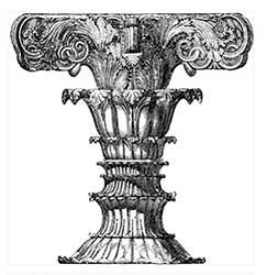 sommet du monument chorégique de Lysicrates