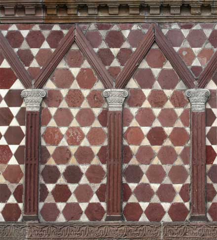  arches triangulaires Lorsch, Allemagne 