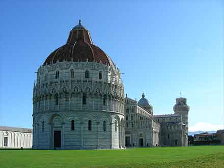 Baptistery san giovanni pisa