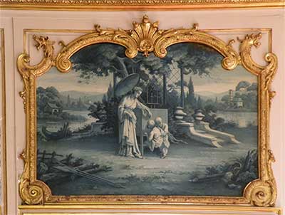 chambranle de porte, hotel Matignon