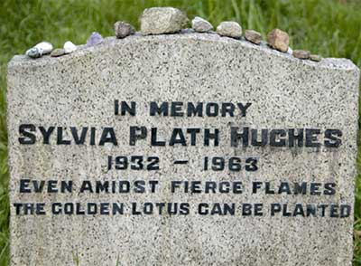 sylvia plath epitaphe