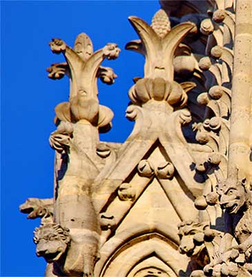 Fleuron, Notre Dame de Paris
