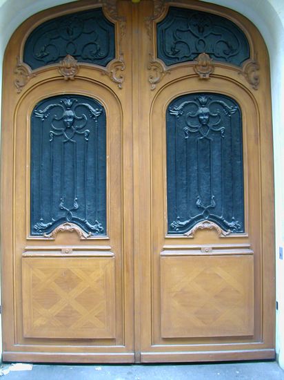 Porte Art Nouveau , Paris