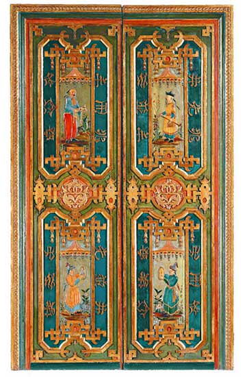 Double Porte Polychrome