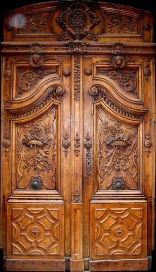 Porte de l' Hôtel de Panisse Passis, Aix-en-Provence