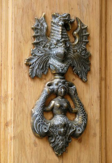 Heurtoir en Bronze du XIIIème Siècle