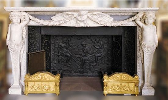Emperor Room Chimneypiece, Fontainebleau