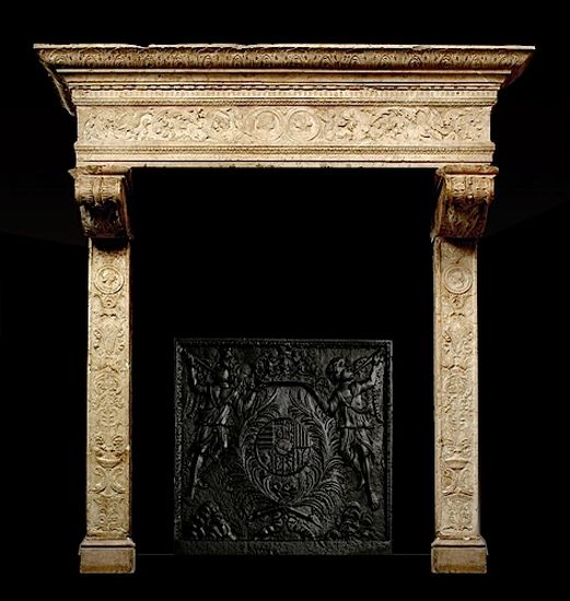 Cheminée Italienne de Style Renaissance