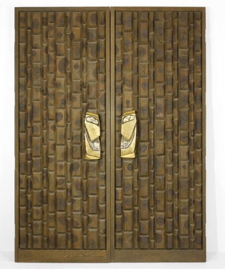 Porte Métallique des Années 1970