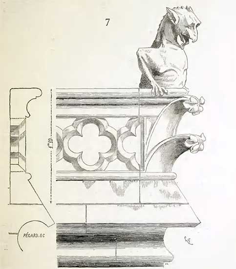 balustrade Notre Dame Paris