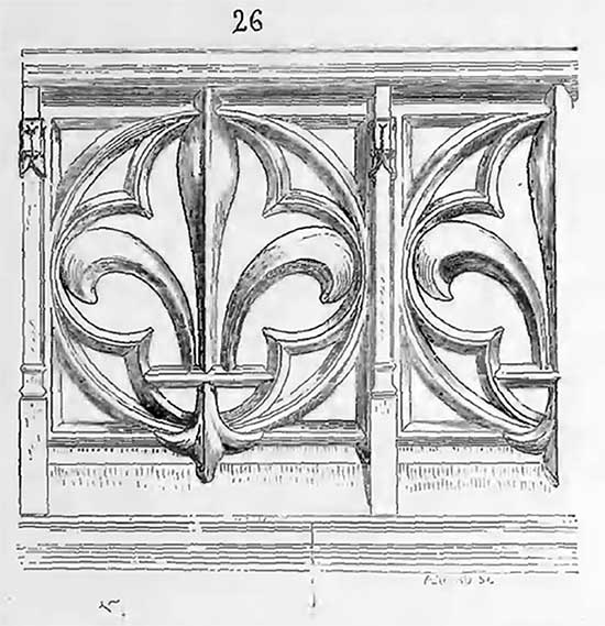 balustrade François 1er