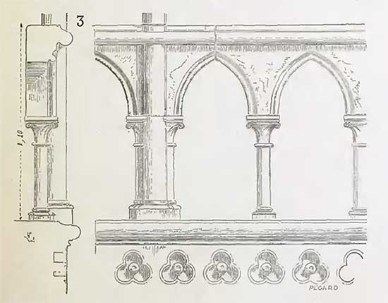 balustrade cathédrale de Rouen