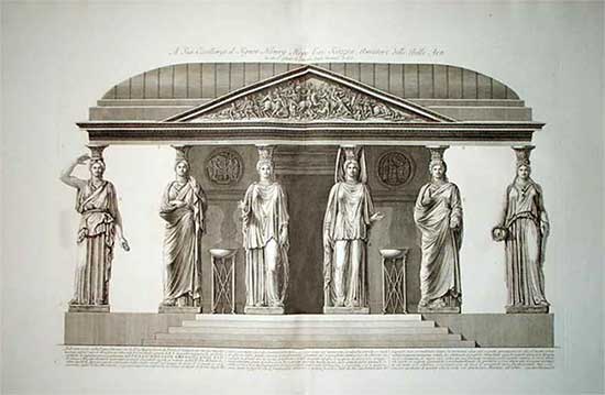 cayatides romaines