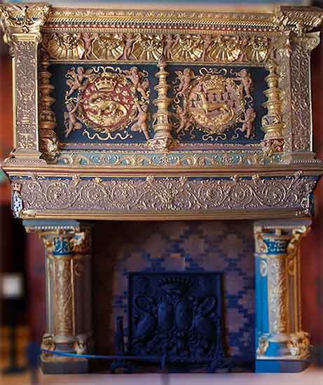 renaissance francois I chimenypiece blois