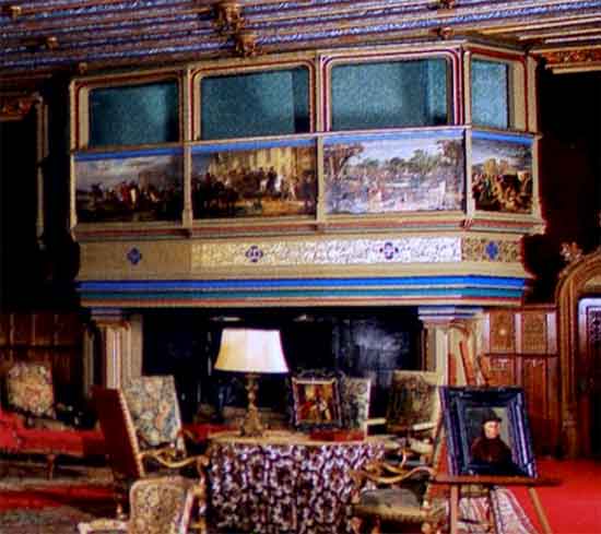chimneypiece renaissance, chateau meillant