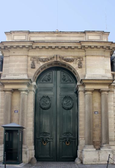 Porte du 41 Faubourg Saint Honore 