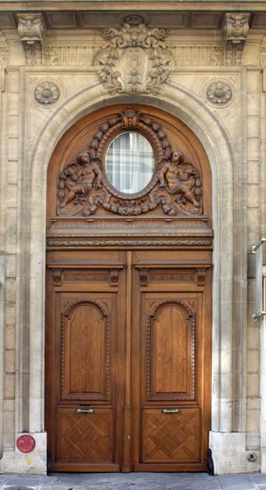 Porte du Faubourg Saint Honoré Paris