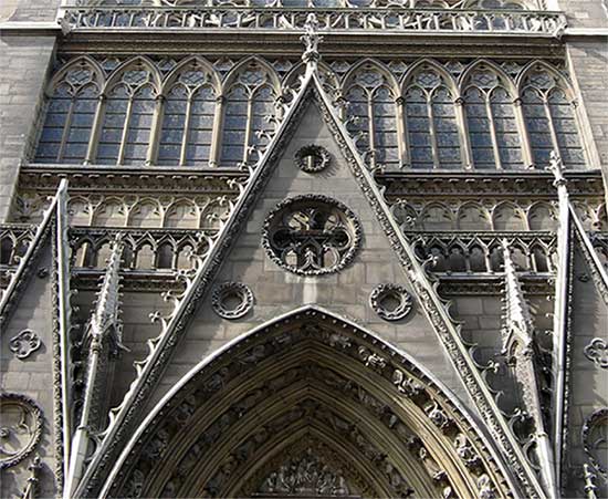  gable notre dame de paris