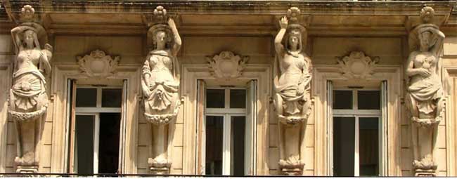 cariatides 1883 Marseille