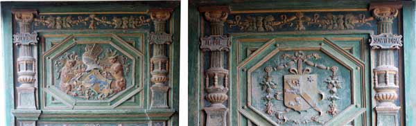 Chenonceau monumental door