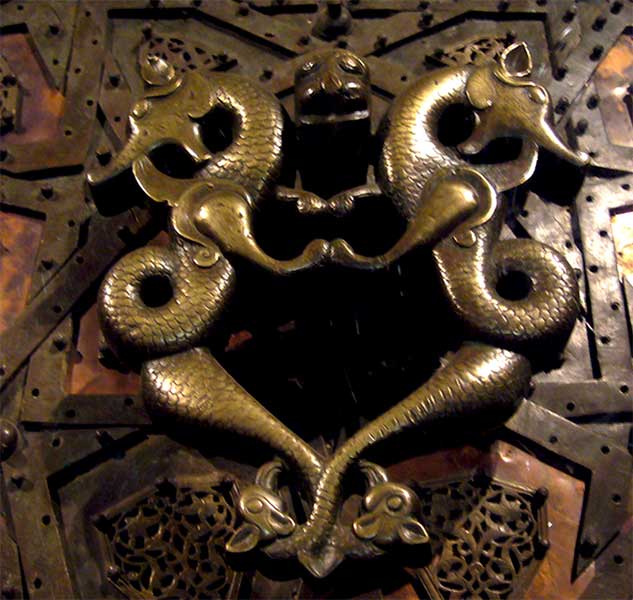 heurtoir de porte oriental turquie 12ème siècle